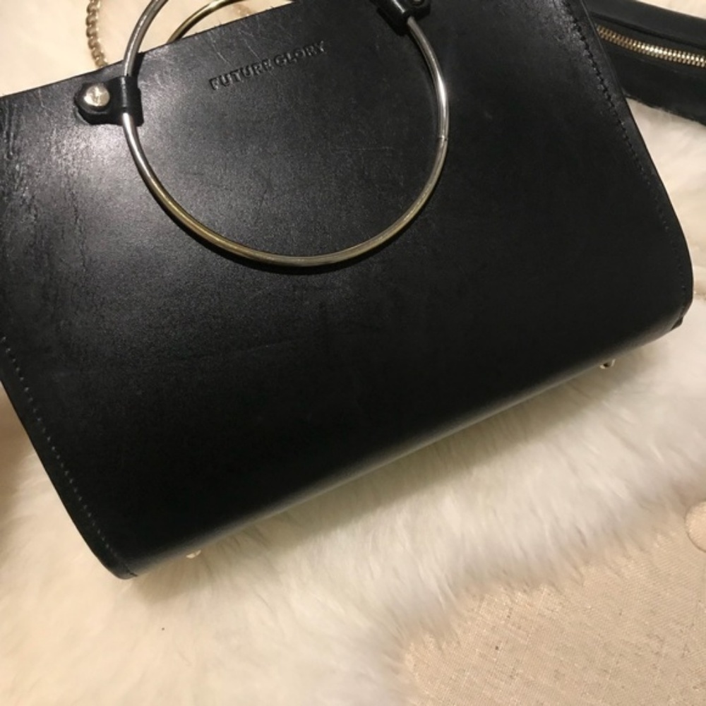 Future Glory Mini Rockwell Bag in‎ Noir - Picture 3 of 8
